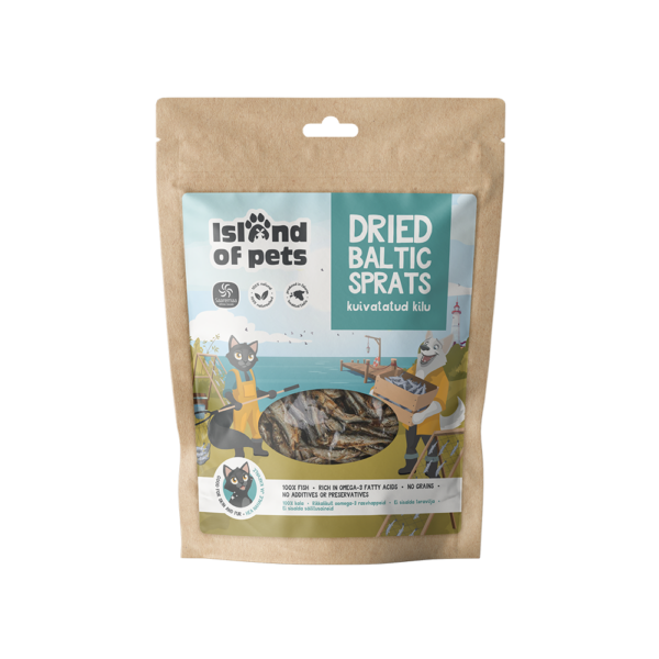 IoP Dried Baltic sprats - kuivatatud kilu