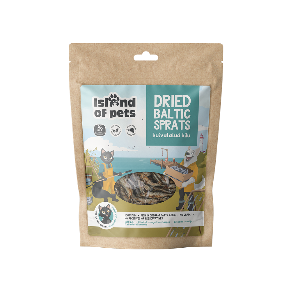 IoP Dried Baltic sprats - kuivatatud kilu